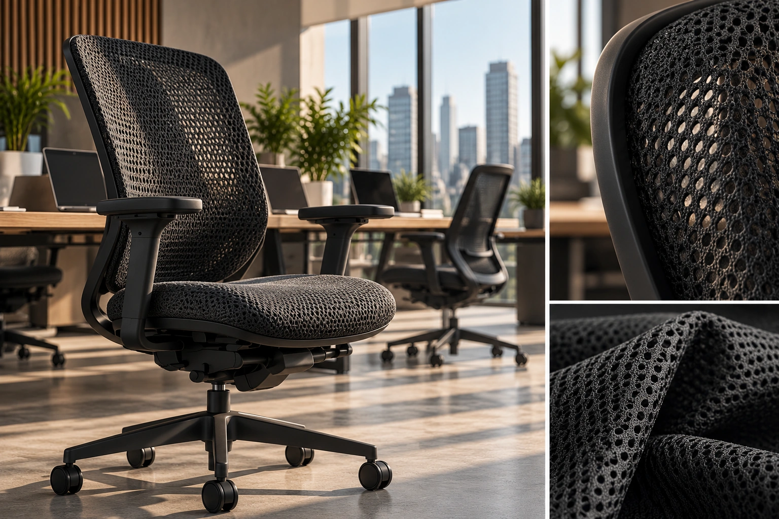 Illustrative fabric texture for Office Seating Fabrics
